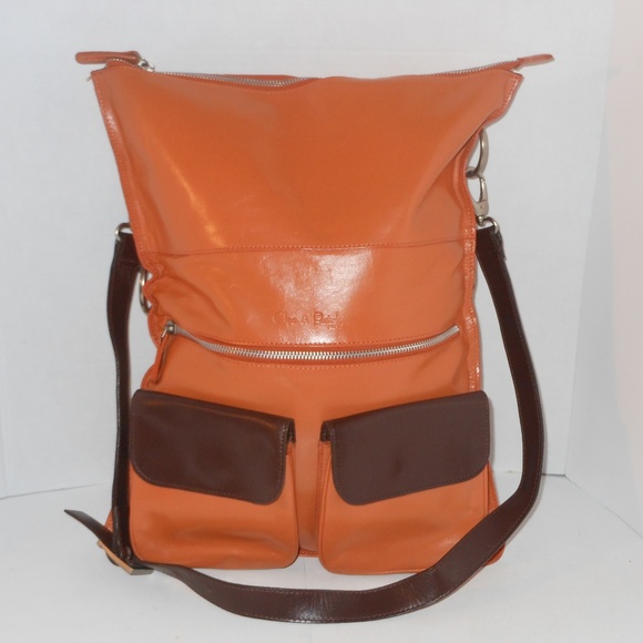 CLEO & PATEK MULTI-COLOR GENUINE LEATHER BAG - Picture 4 of 7